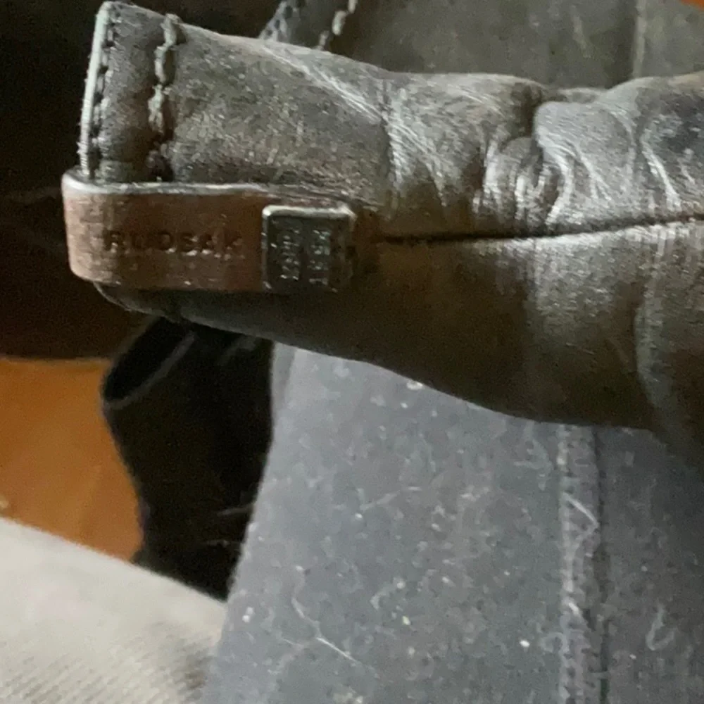 “RUDSAK” “TOTEM” Black Leather Zippered Ankle Boots. - Picture 16 of 16